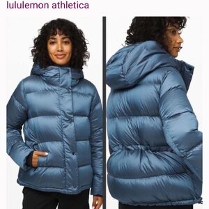Lululemon Athletica Wonder Puff 700 Goose Down Fill Jacket Size 4